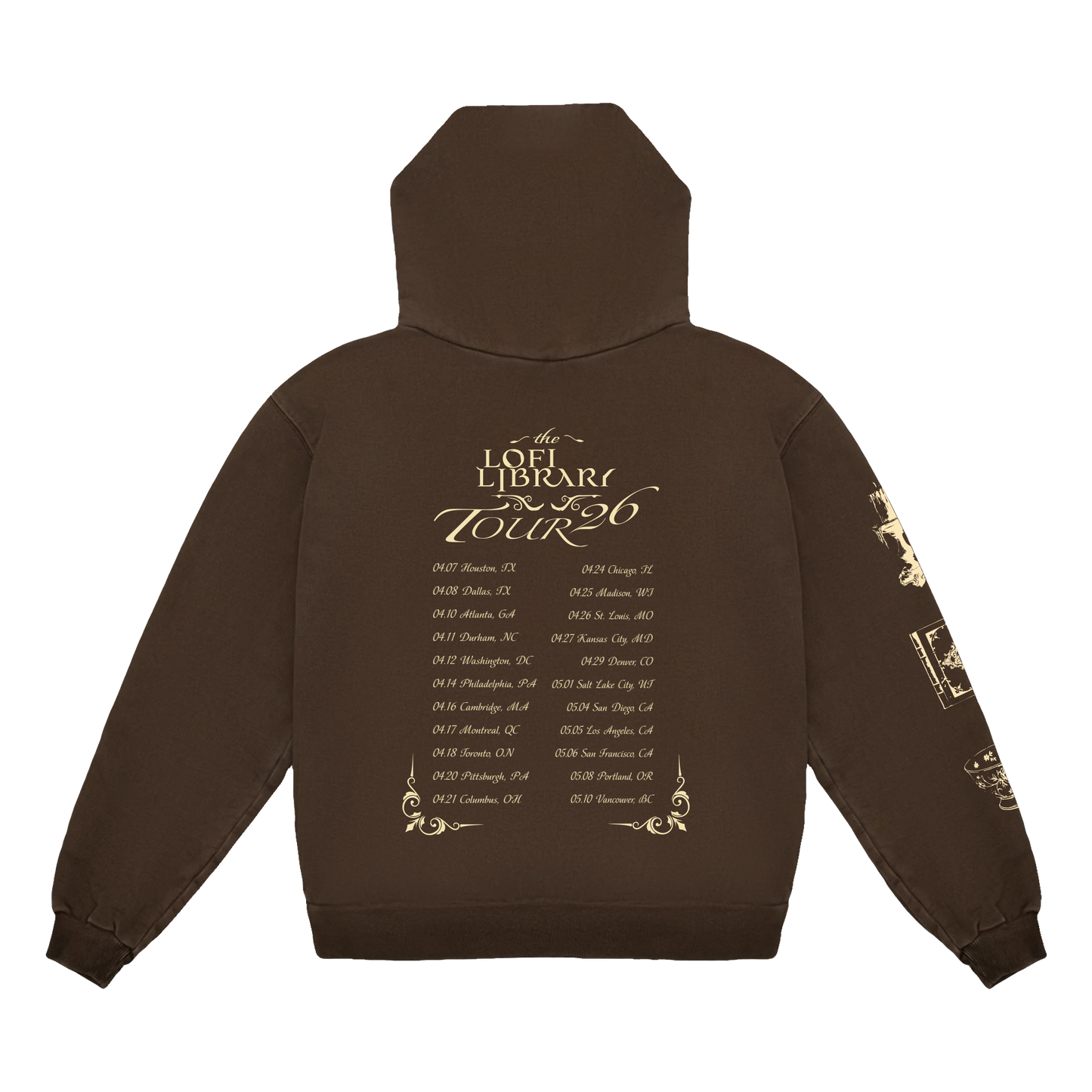 2026 Lofi Library Tour Hoodie