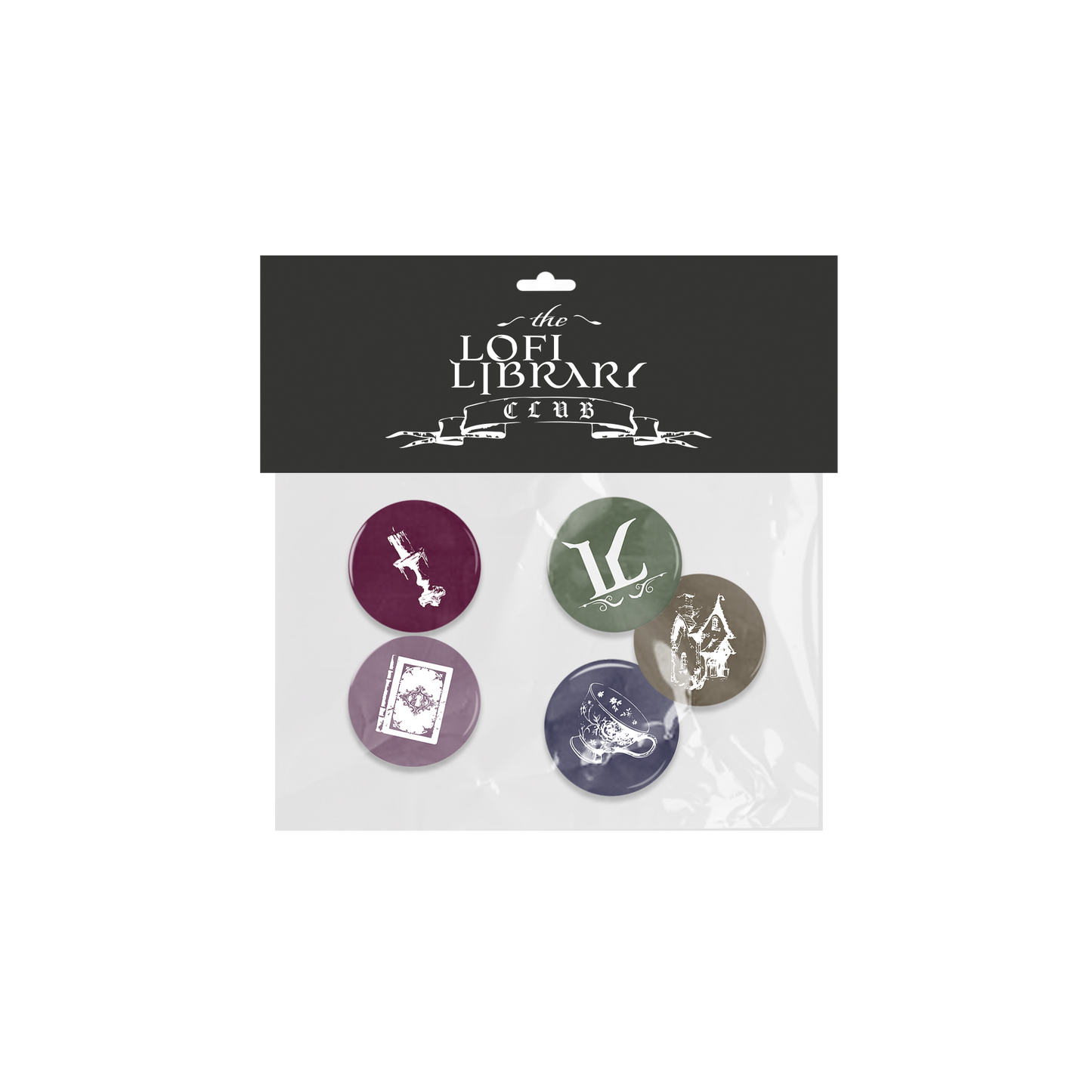 2026 Lofi Library Tour Pin Pack