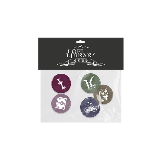 2026 Lofi Library Tour Pin Pack